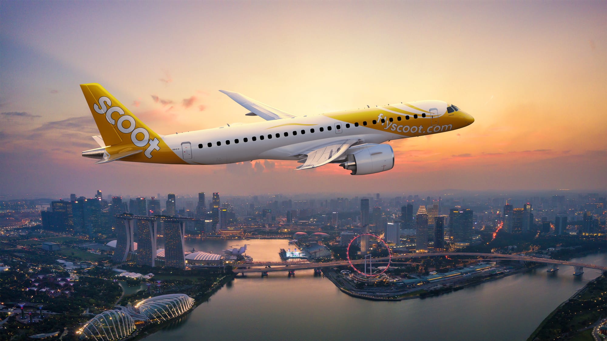 Embraer and Scoot sign agreement for Embraer Collaborative Inventory Planning