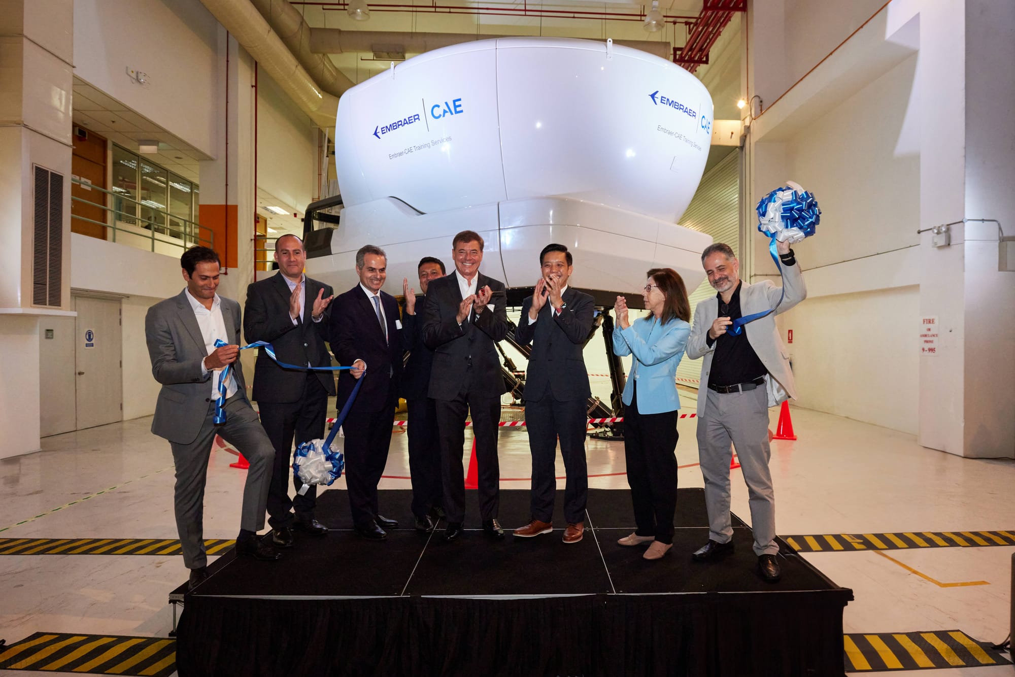 Embraer and CAE inaugurate Asia Pacific’s first E-Jets E2 full flight simulator in Singapore