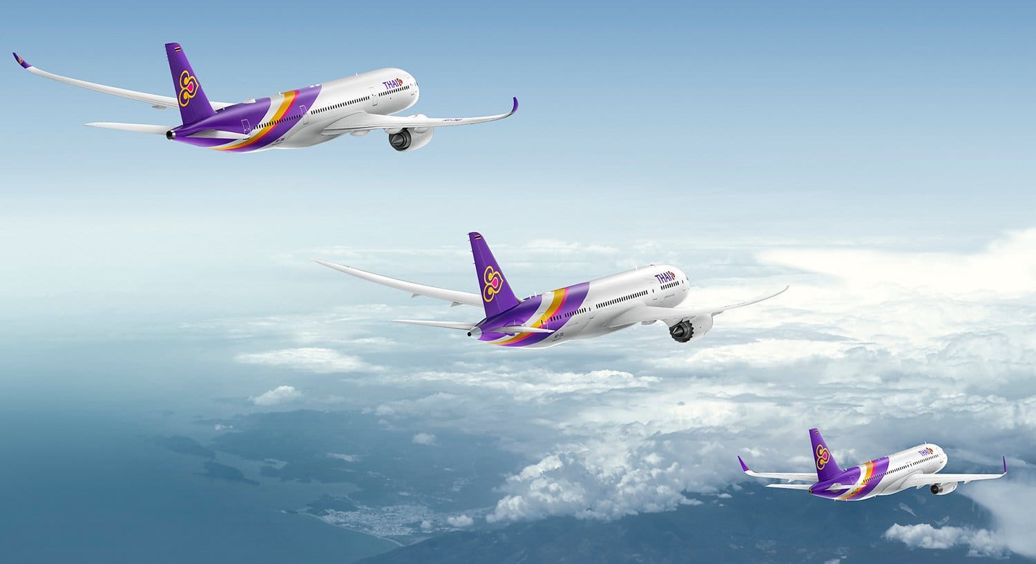 AerCap Announces Lease Agreements With Thai Airways For Four Airbus A350-900 Aircraft, Three Boeing 787-9 Aircraft And Ten Airbus A321neo Aircraft