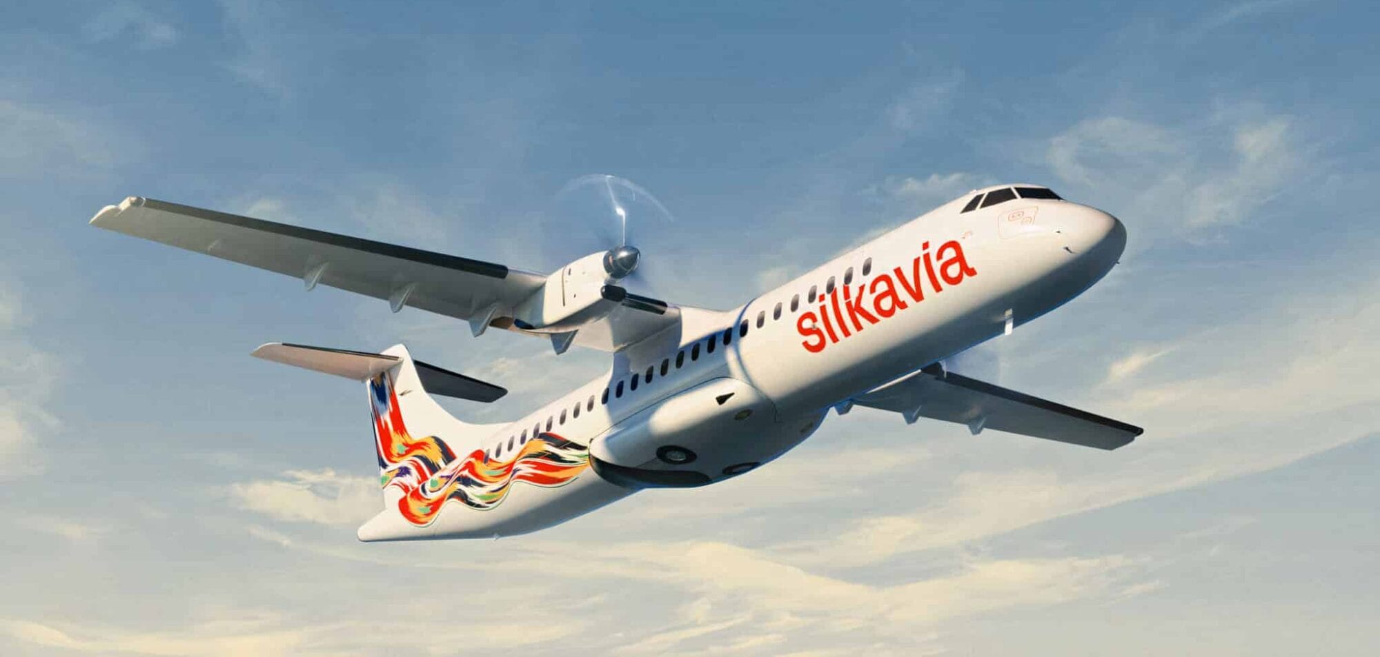 Silk Avia Introduces First New ATR 72-600 In Central Asia