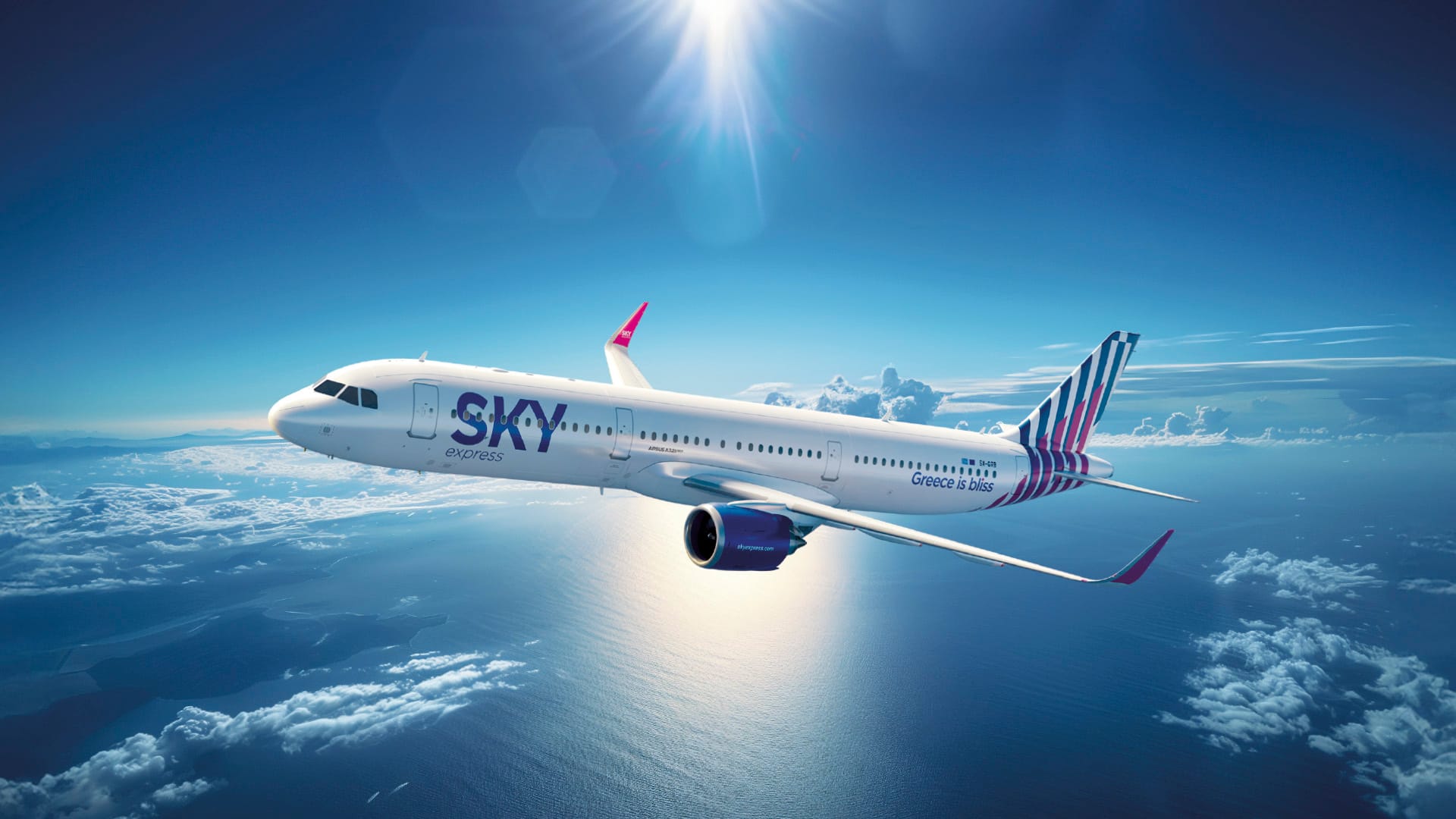 SKY express: strengthens its fleet by 17% and flies to Greece and Europe with brand new aircraft