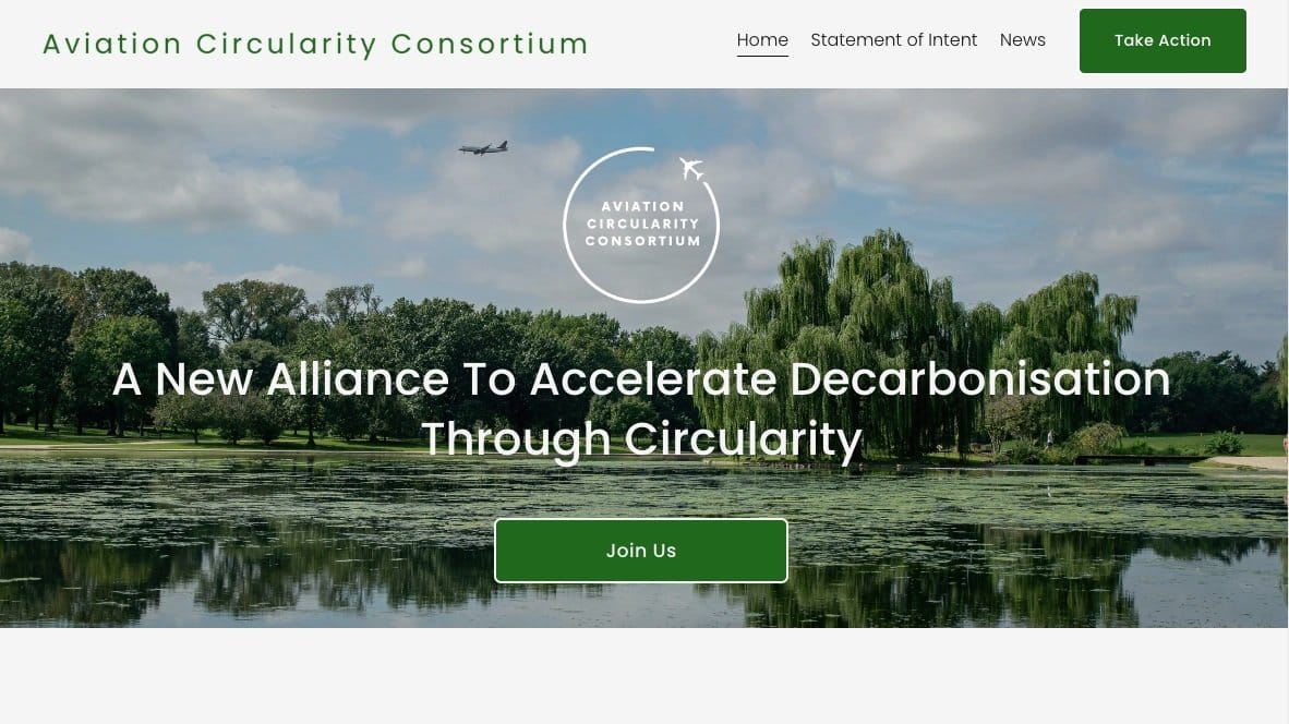 Launch of Aviation Circularity Consortium