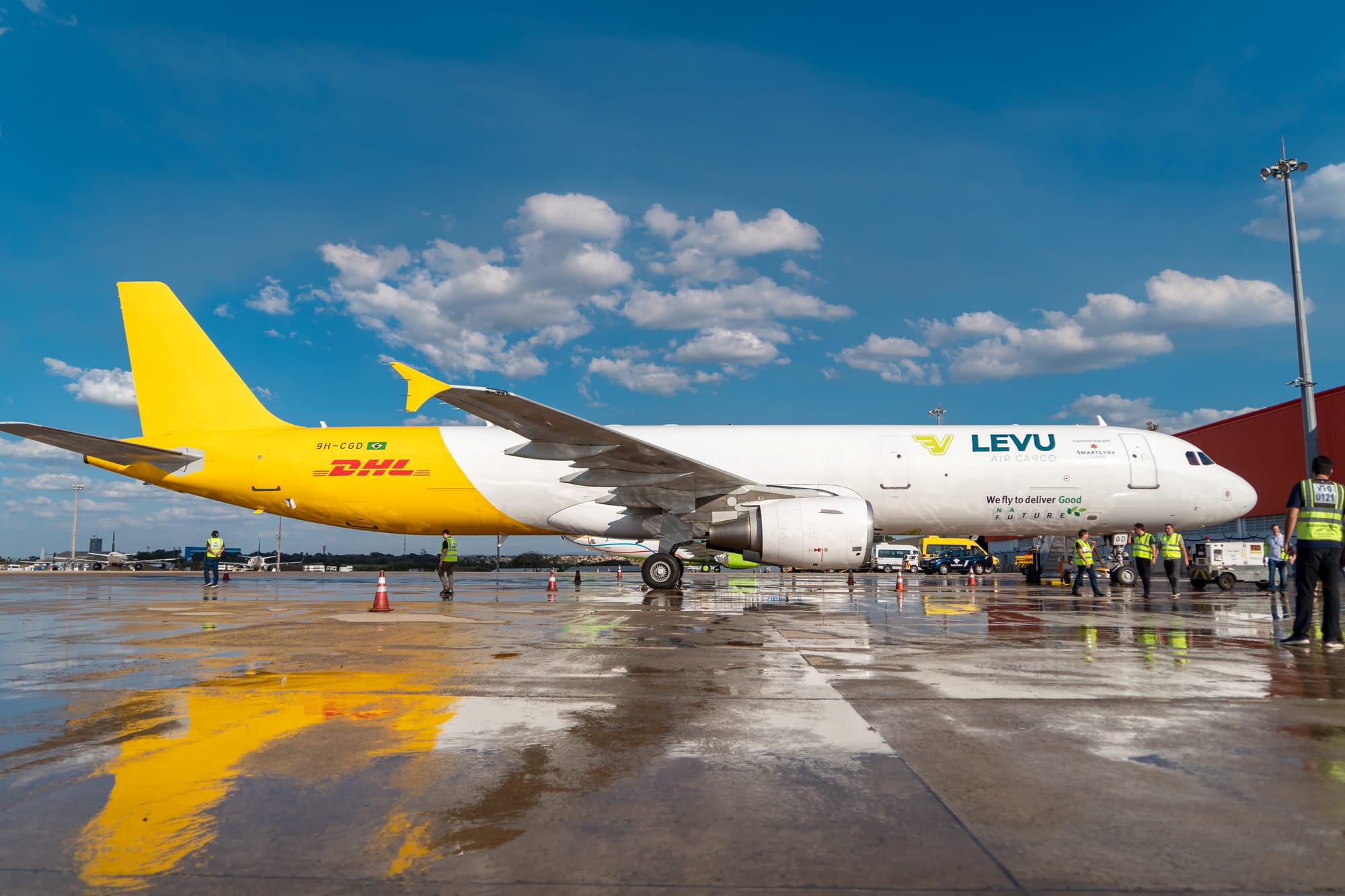 SmartLynx delivers A321F to Levu Air Cargo