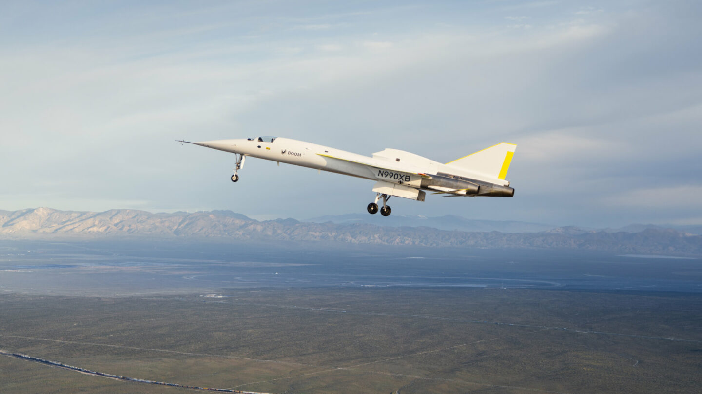 FAA Authorizes XB-1 to Fly Supersonic