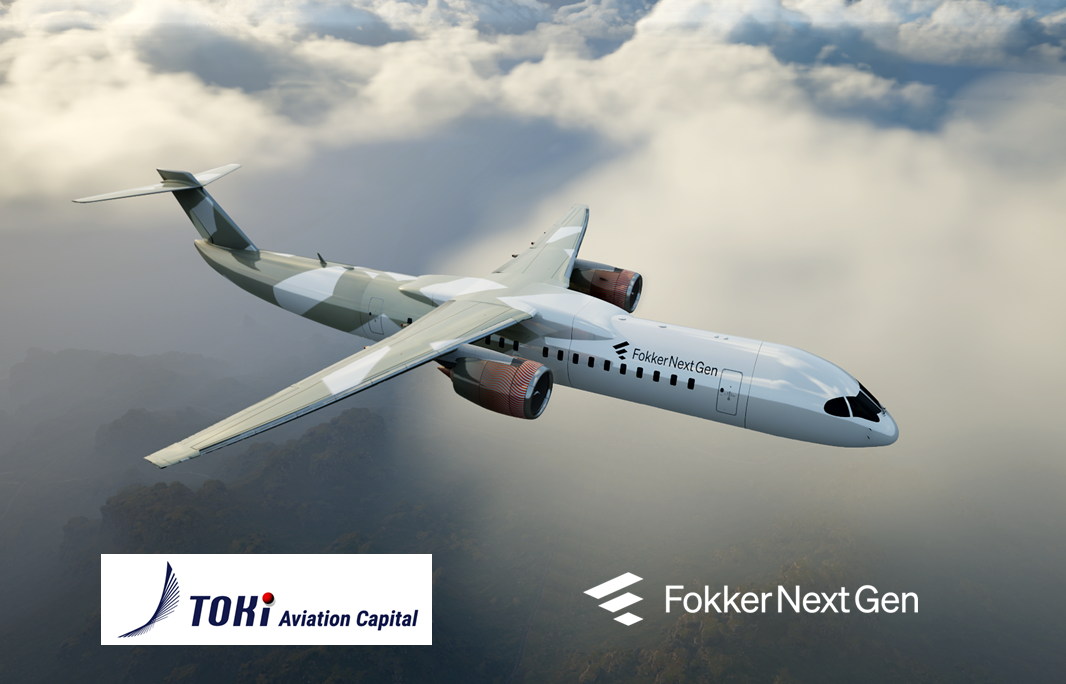 Toki Aviation Capital and Fokker New Gen Sign MoU