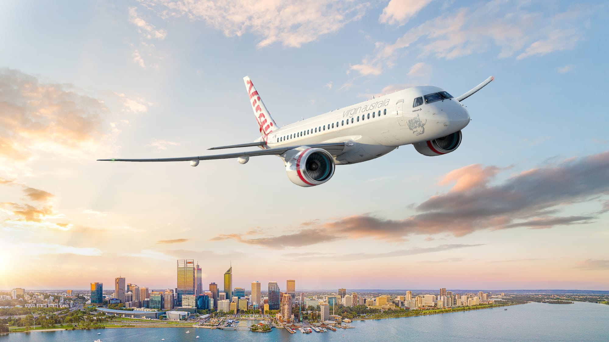 Virgin Australia Orders Eight Embraer E190-E2s