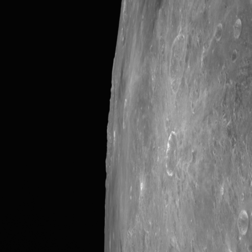 Juice NavCam view of the Moon