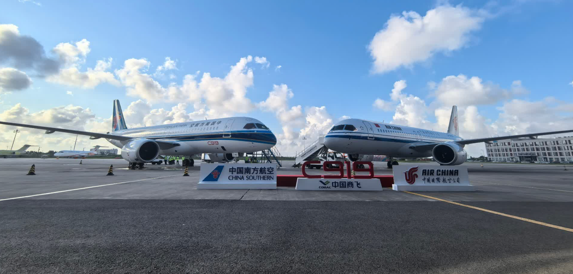 Air China and China Southern receive their first C919 aircraft