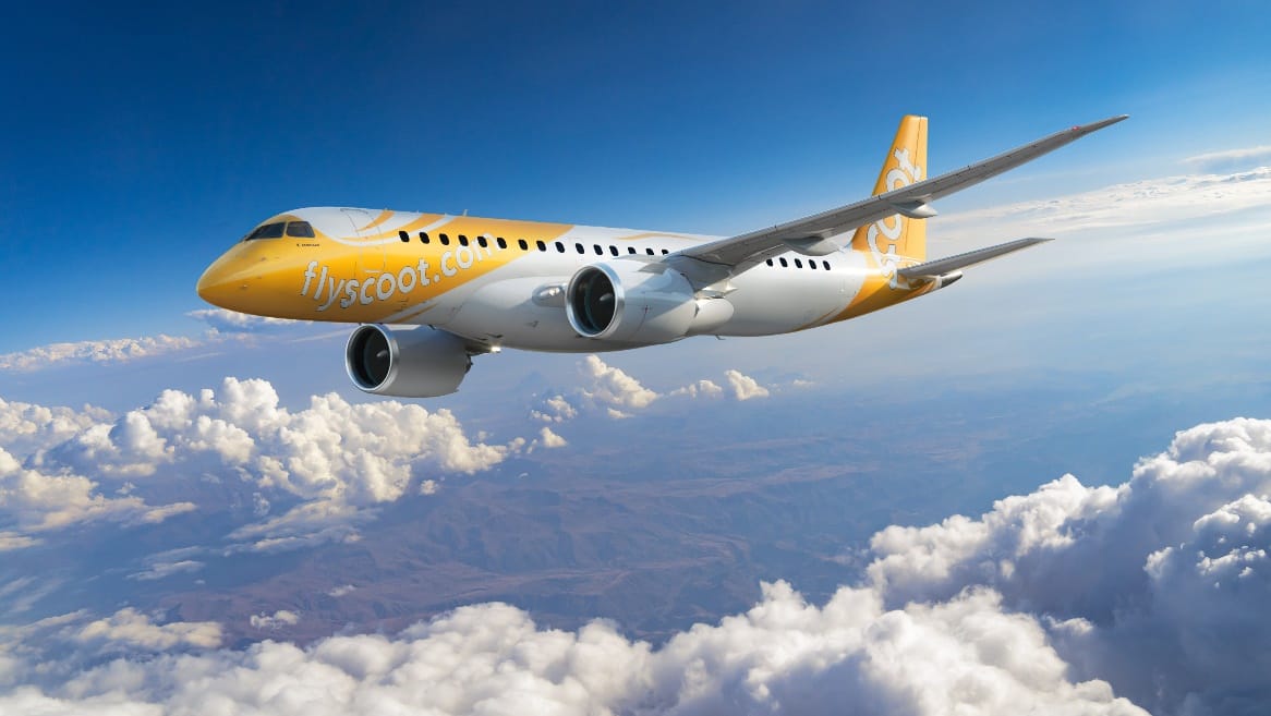 Scoot Welcomes its Third and Fourth Embraer E190-E2 Aircraft Alongside More Destinations in Southeast Asia