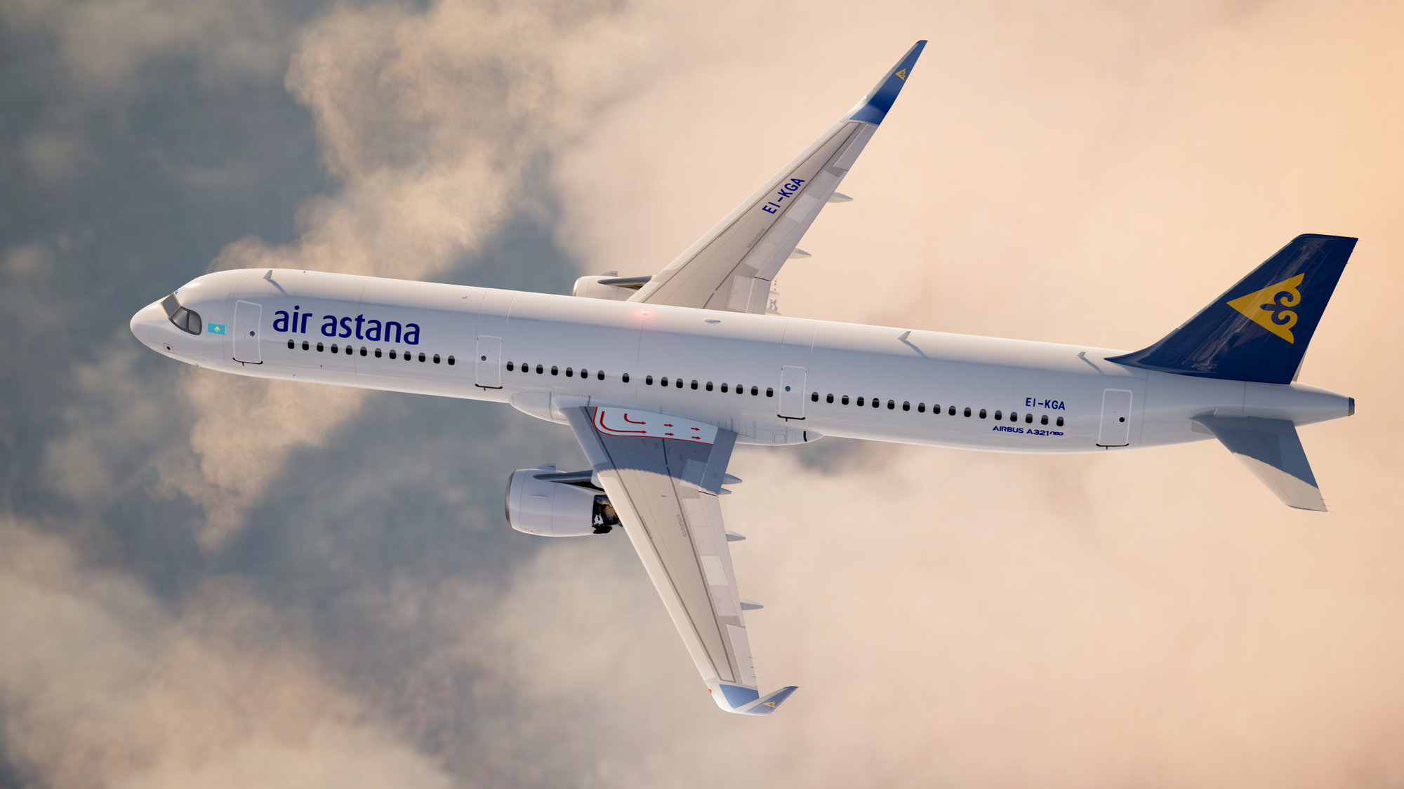 Air Astana Non-Stop Almaty To London: One Of The Longest Airbus A321LR Flights In The World