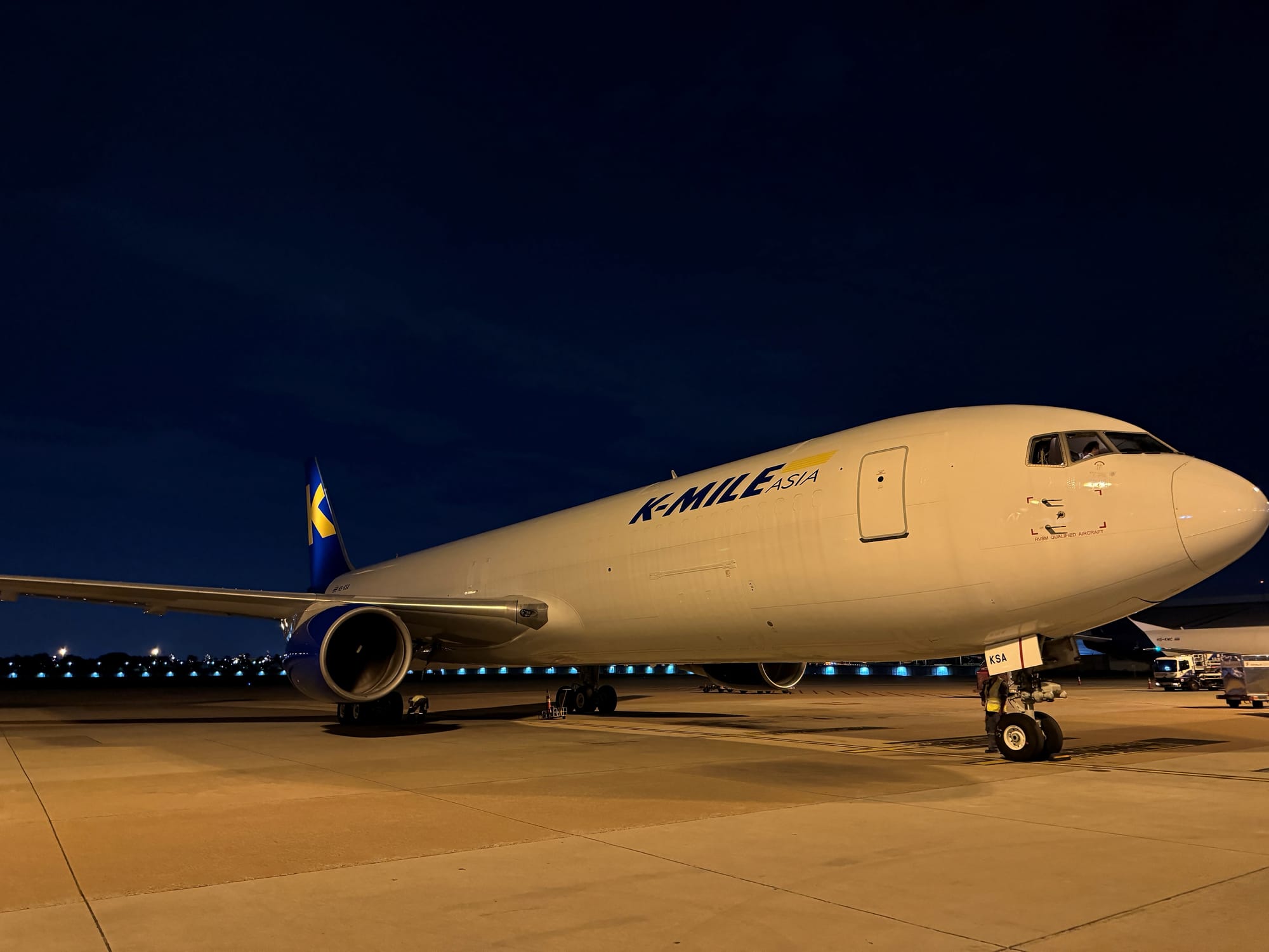 K-Mile Asia Welcomes First B767-300 Boeing Converted Freighter