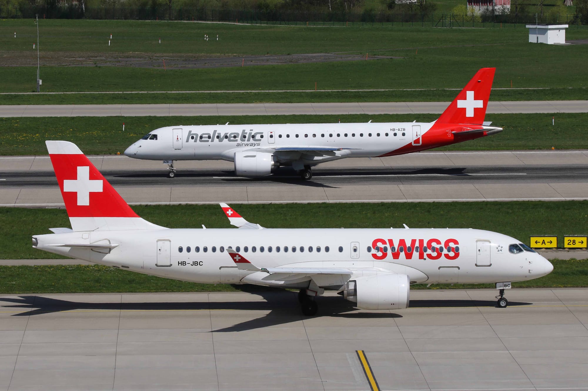 SWISS and Helvetic Airways extend their partnership