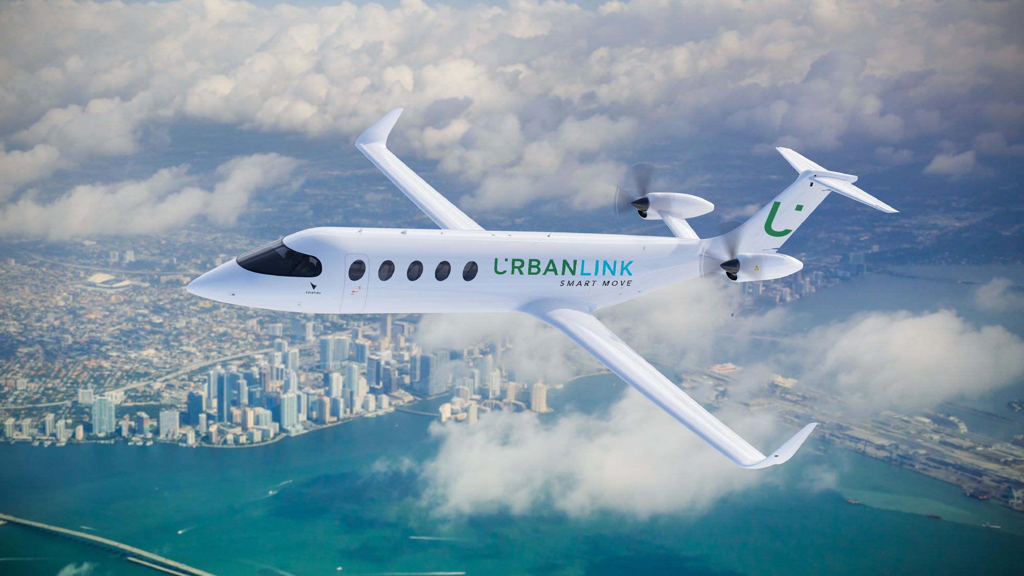 UrbanLink Air Mobility Announces Order for Up to 20 Eviation Aircraft, Expanding its All-Electric Transportation Fleet