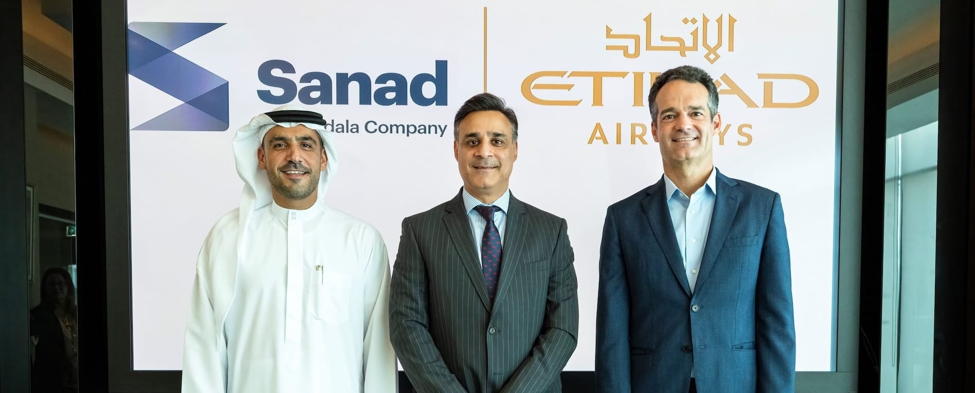 Abu Dhabi aviation leaders Sanad and Etihad announce strategic transaction underlining the Emirate’s global aviation status