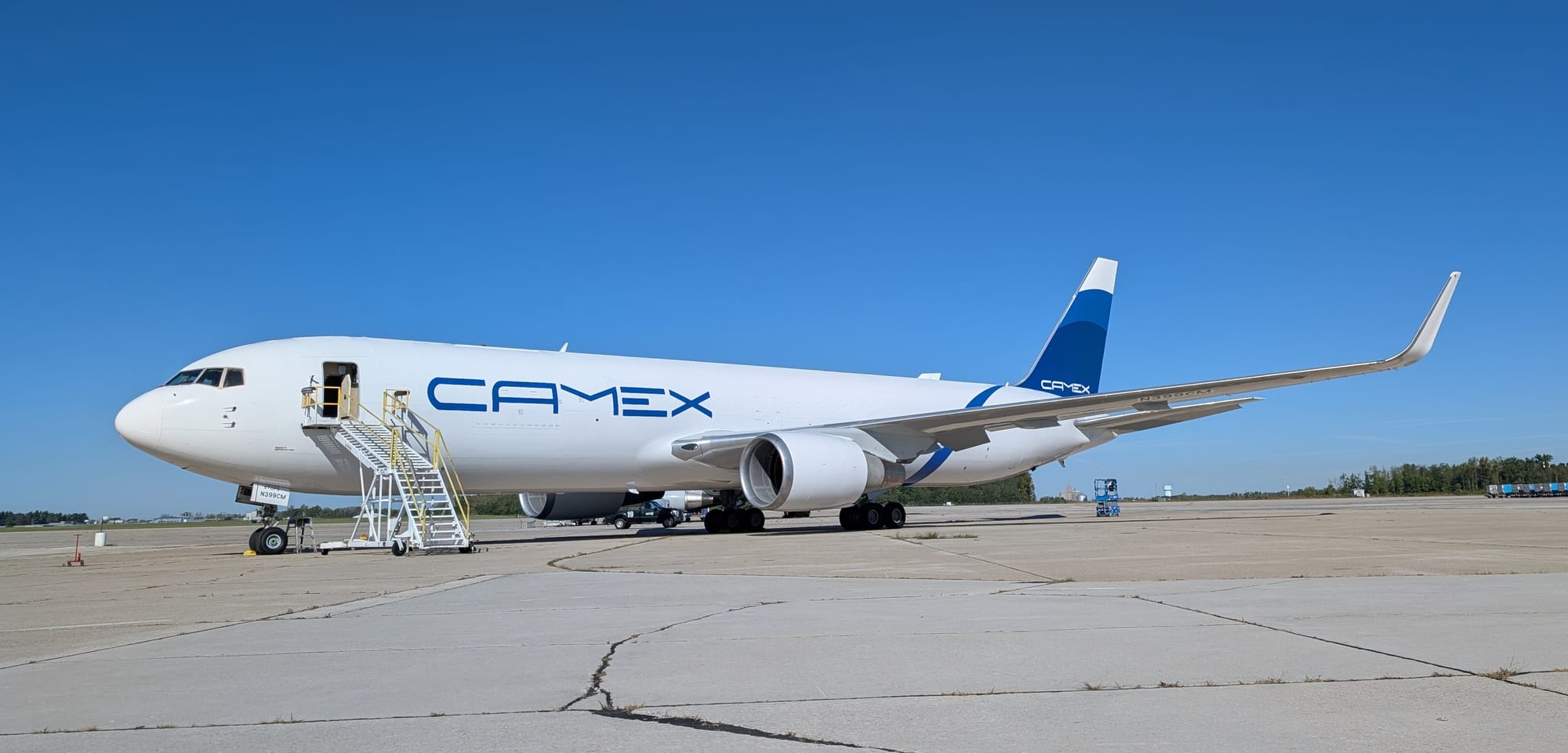 ATSG Delivers Boeing 767-300 Freighter to CAMEX Airlines