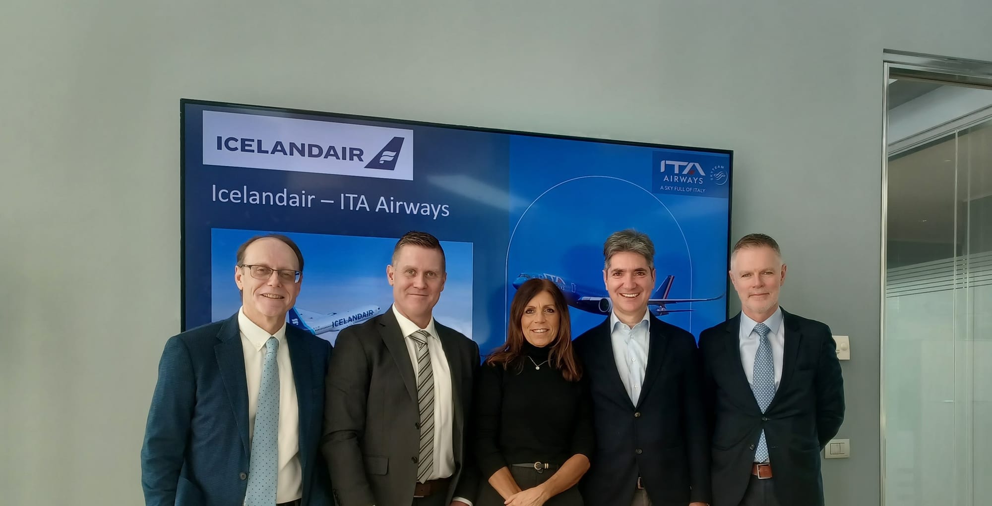 ITA Airways and Icelandair announce codeshare agreement