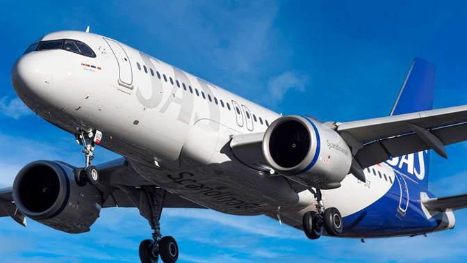 HRA Purchases Three SAS Connect A320neos from ACG